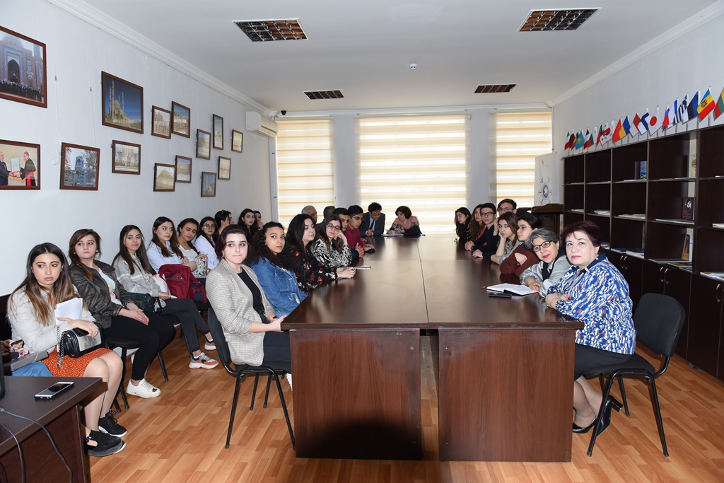 Employee of the Embassy of Czech Republic Visited Azerbaijan University of Languages
