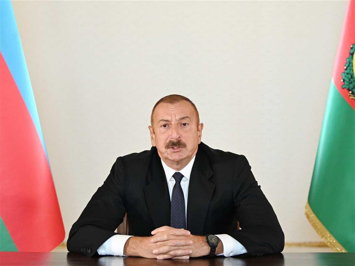 Ilham Aliyev addressed the people of Azerbaijan 