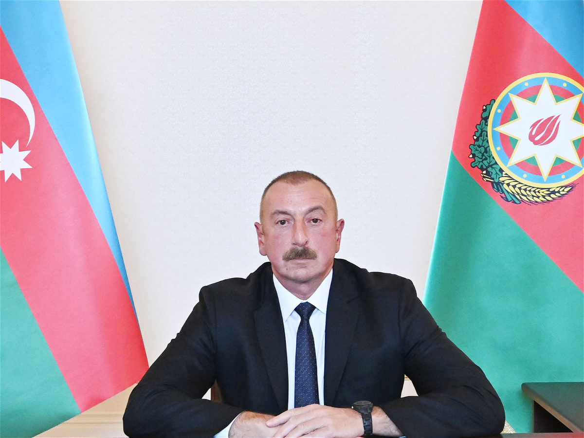 Президент Азербайджанской Республики Ильхам Алиев обратился к народу