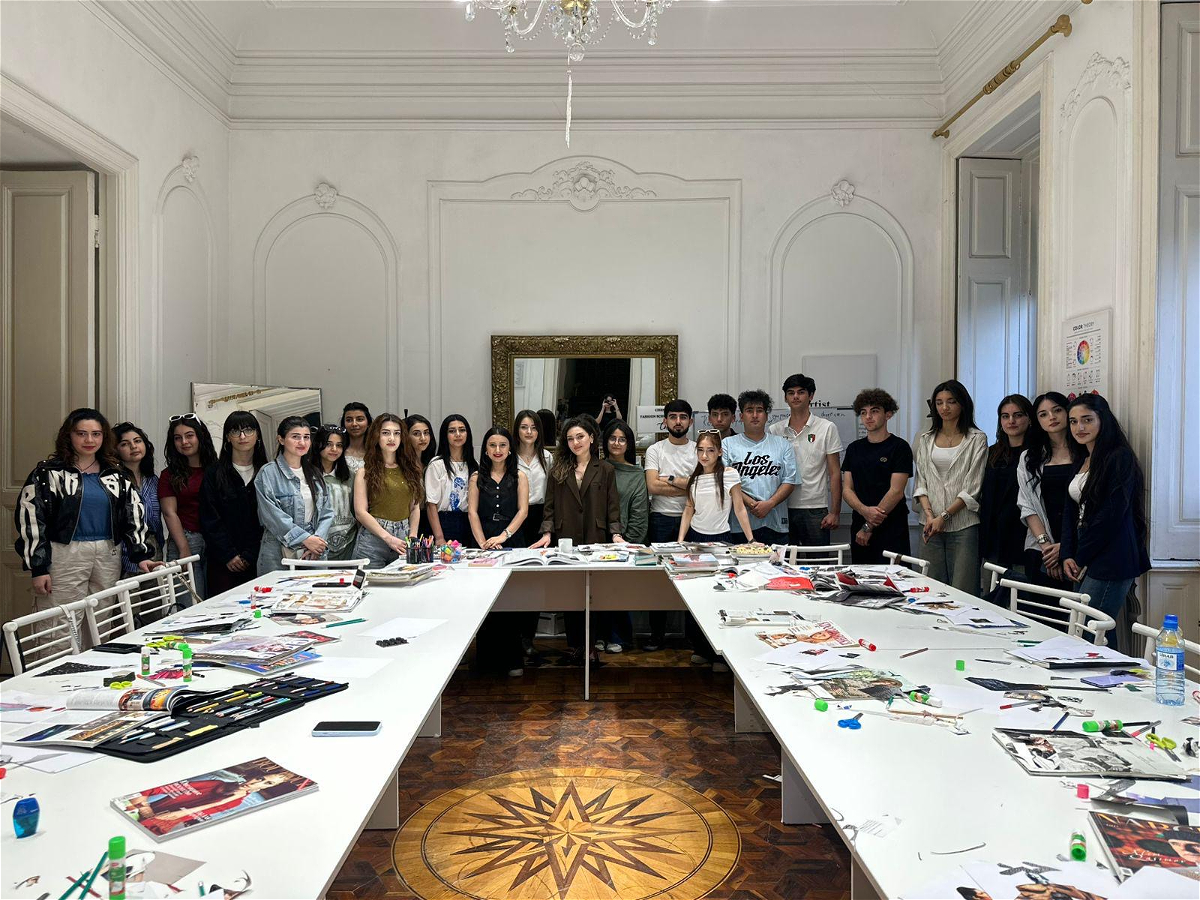 ADU tələbələri Chenille Fashion School-a ekskursiyada iştirak ediblər