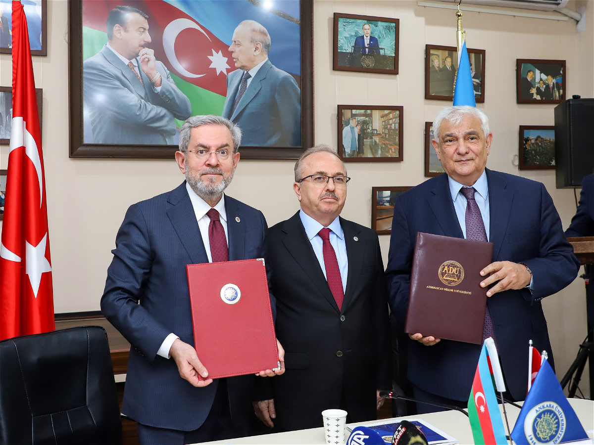 Ankara University TÖMER center opening at AUL