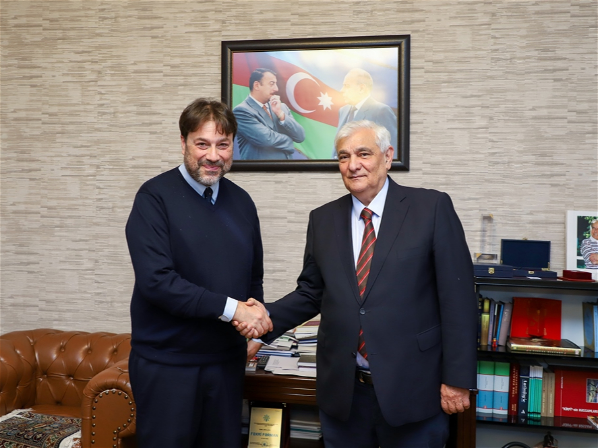 ADU-da İtaliyanın Siena Əcnəbilər Universitetinin nümayəndə heyəti ilə görüş keçirilib