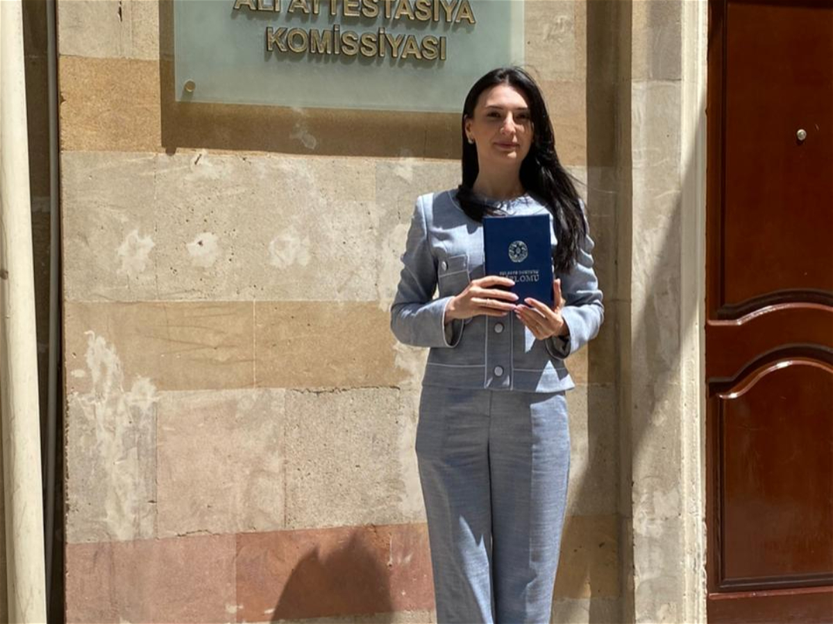 ADU-nun müəlliminə fəlsəfə doktoru elmi dərəcəsi verilib