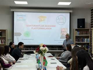 “Doktorantlar akademik platformalarda” mövzusunda elmi-praktik seminar keçirilib.