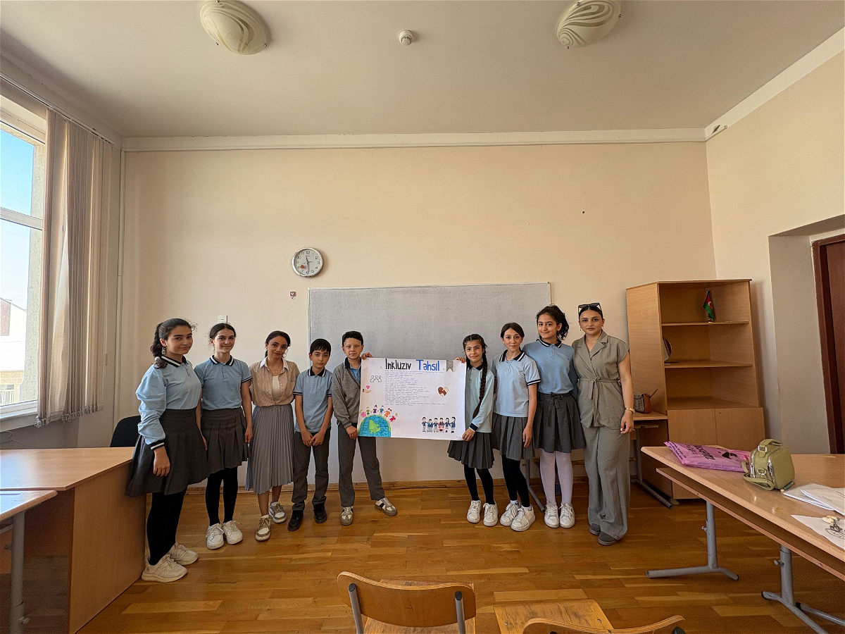 “İnklüziv təhsil – hər kəs üçün bərabər imkanlar” mövzusunda maarifləndirici tədbir keçirilib