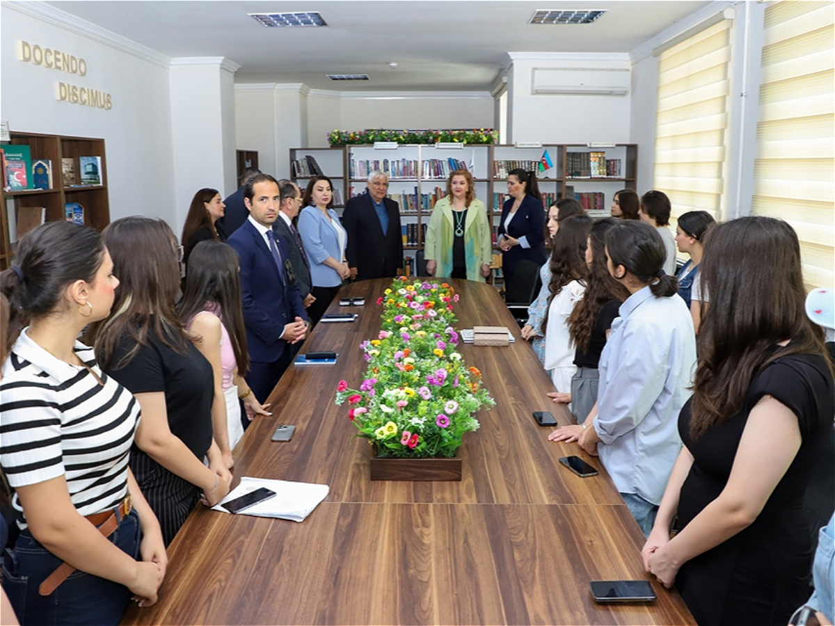 The Argentine ambassador visited the Azerbaijan University of Languages