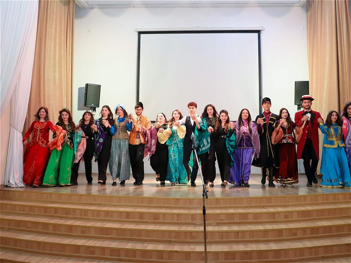 AUL students staged the play "Arshin mal alan" in English
