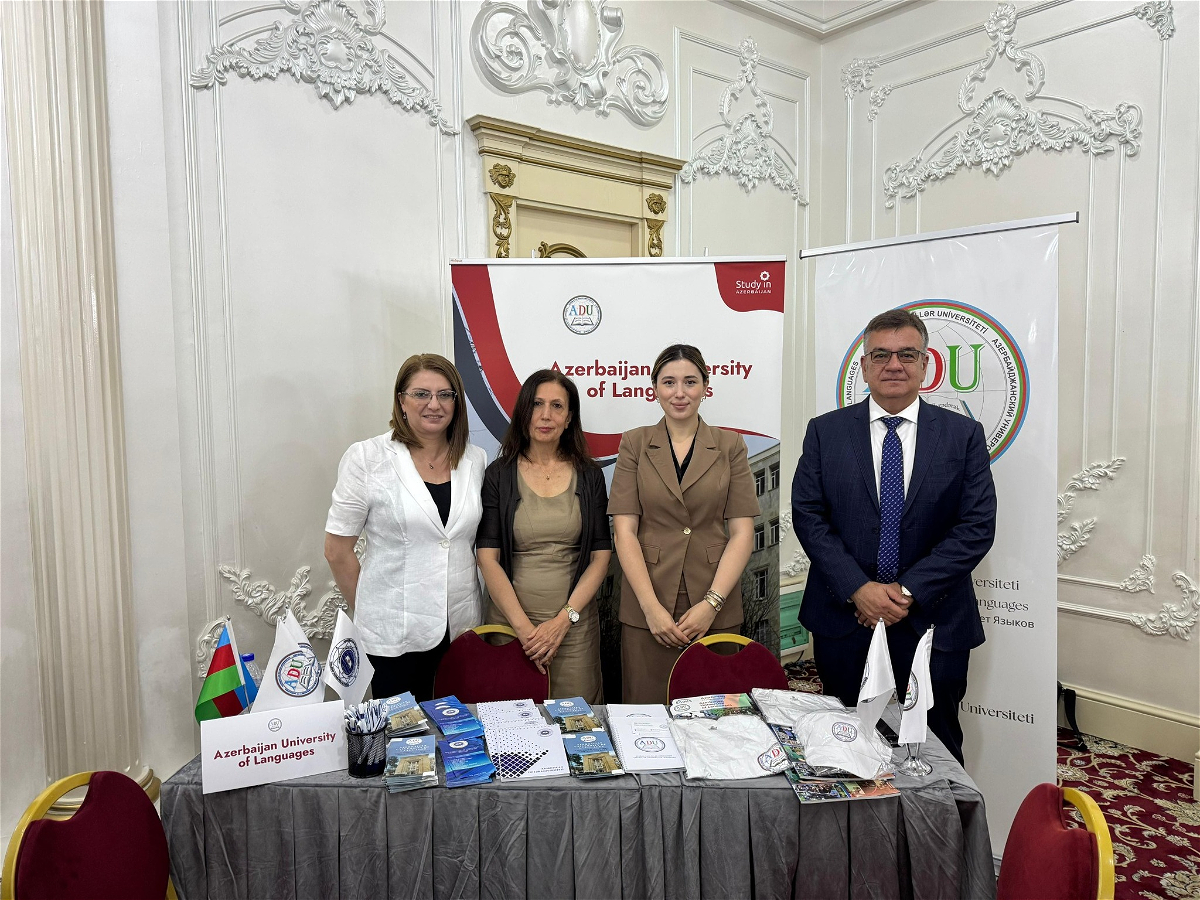 ADU-nun nümayəndə heyəti Özbəkistanda keçirilən tanıtım sərgisində iştirak edib