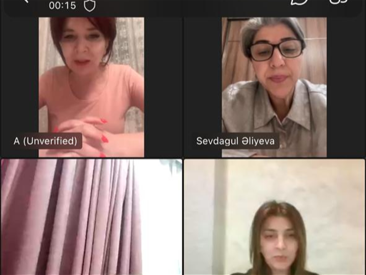 “Distant təhsil: tarixi, metodları və onlayn tədris resursları” mövzusunda onlayn təlim keçirilib