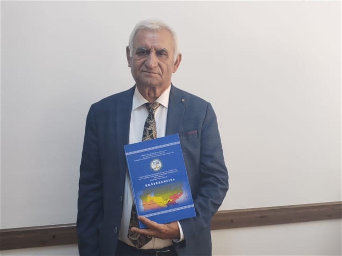 ADU-nun professoru haqqında Daşkənd Beynəlxalq jurnalında məqalə dərc olunub