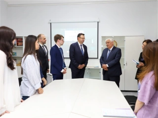 Belarus səfiri ADU-nun qonağı olub 