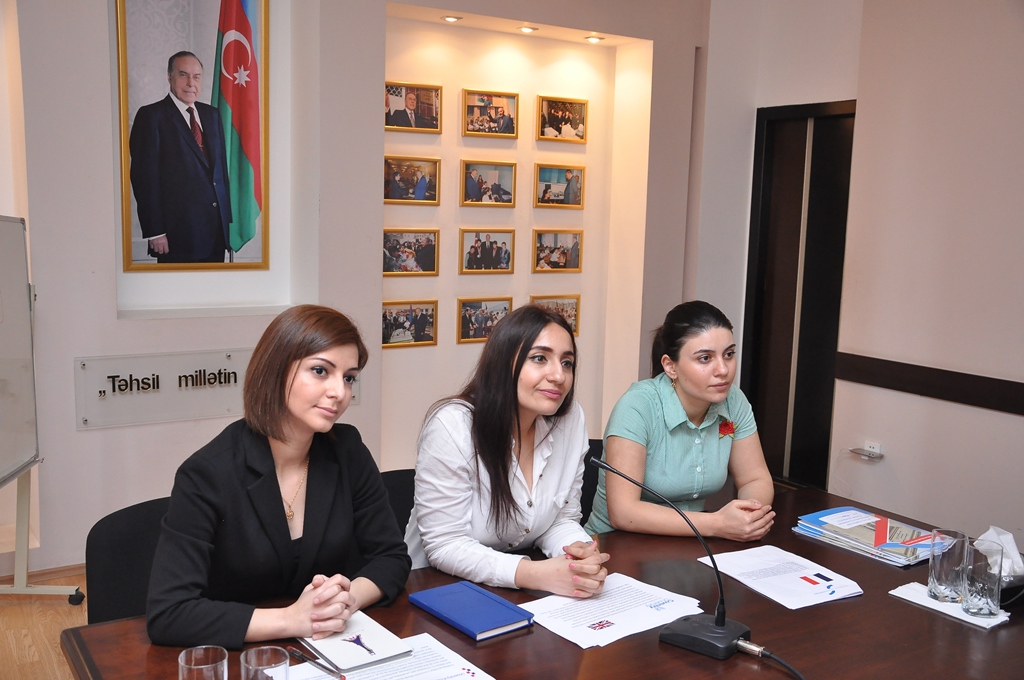A presentation was held on "Dual diploma agreements with Azerbaijan University of Languages​"