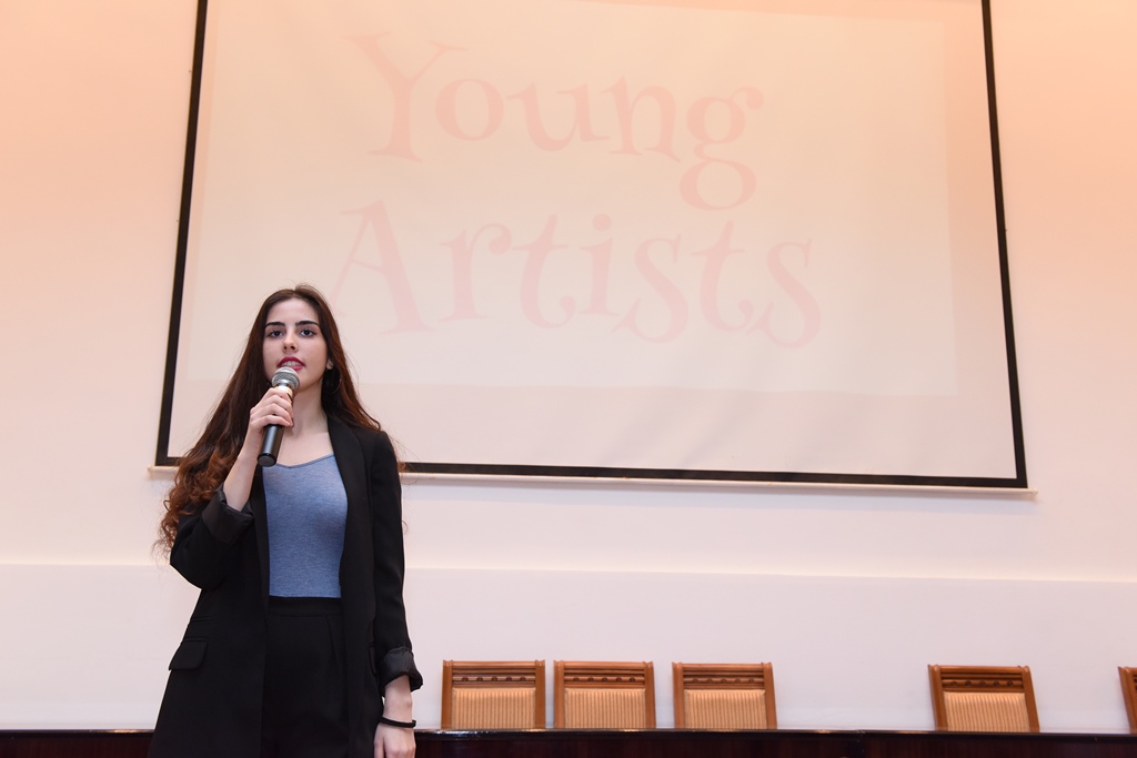 A Presentation of the Young Artist’s Circle was Held at Azerbaijan University of Languages (AUL)