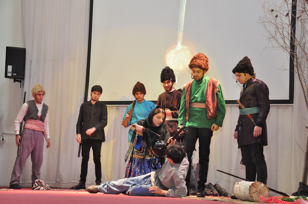 The Play "Kamancha" was Staged at Azerbaijan University of Languages (AUL)