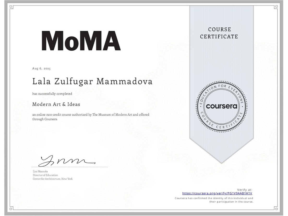 Lala Mammadova Achieves High Results in International Programs
