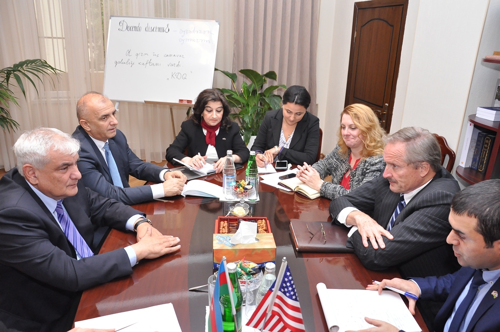 Rector of AUL Kamal Abdulla had a meeting with the US Ambassador