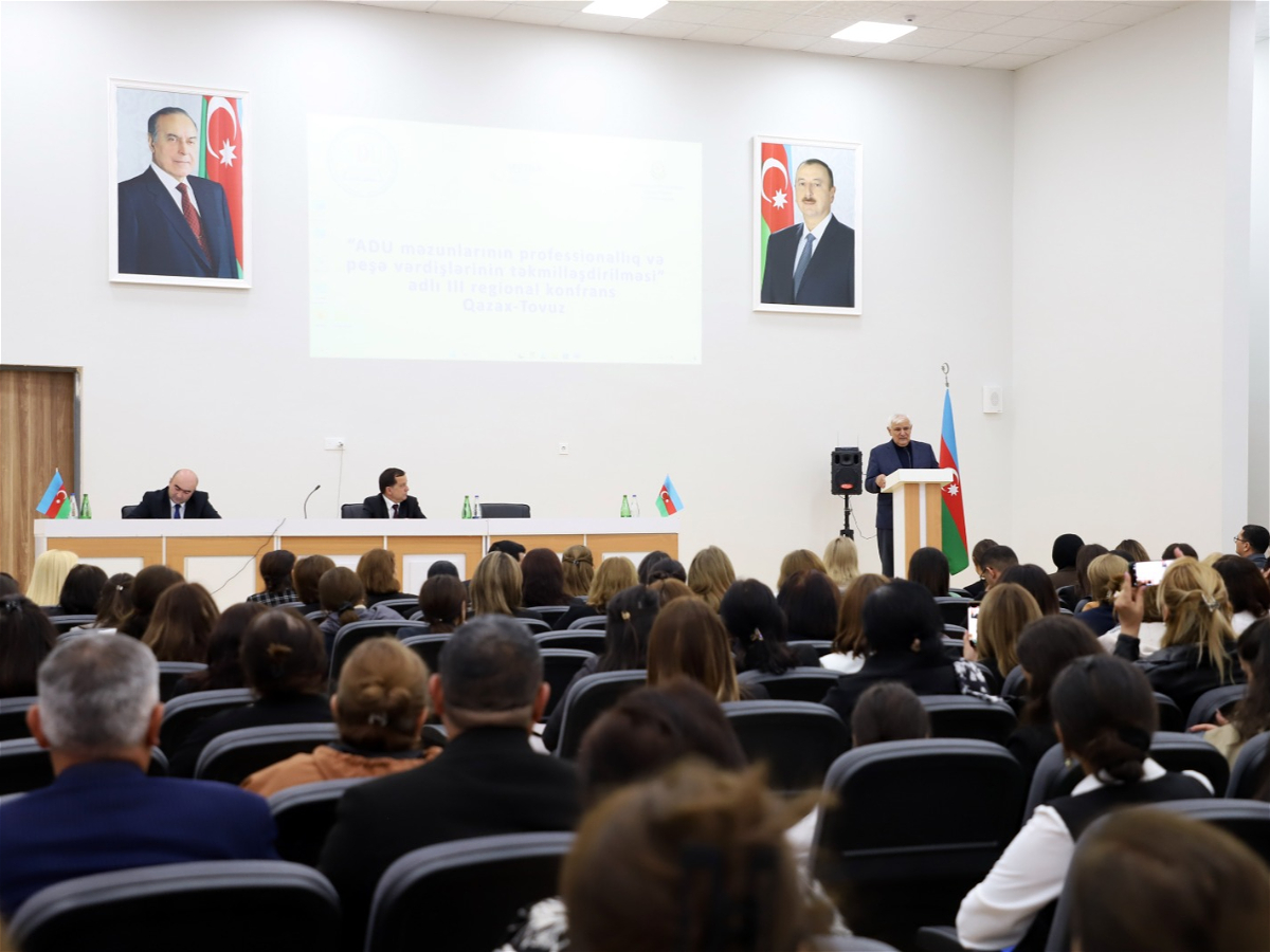 ADU məzunlarının professionallıq və peşə vərdişlərinin təkmilləşdirilməsi konfransının açılış mərasimi keçirilib