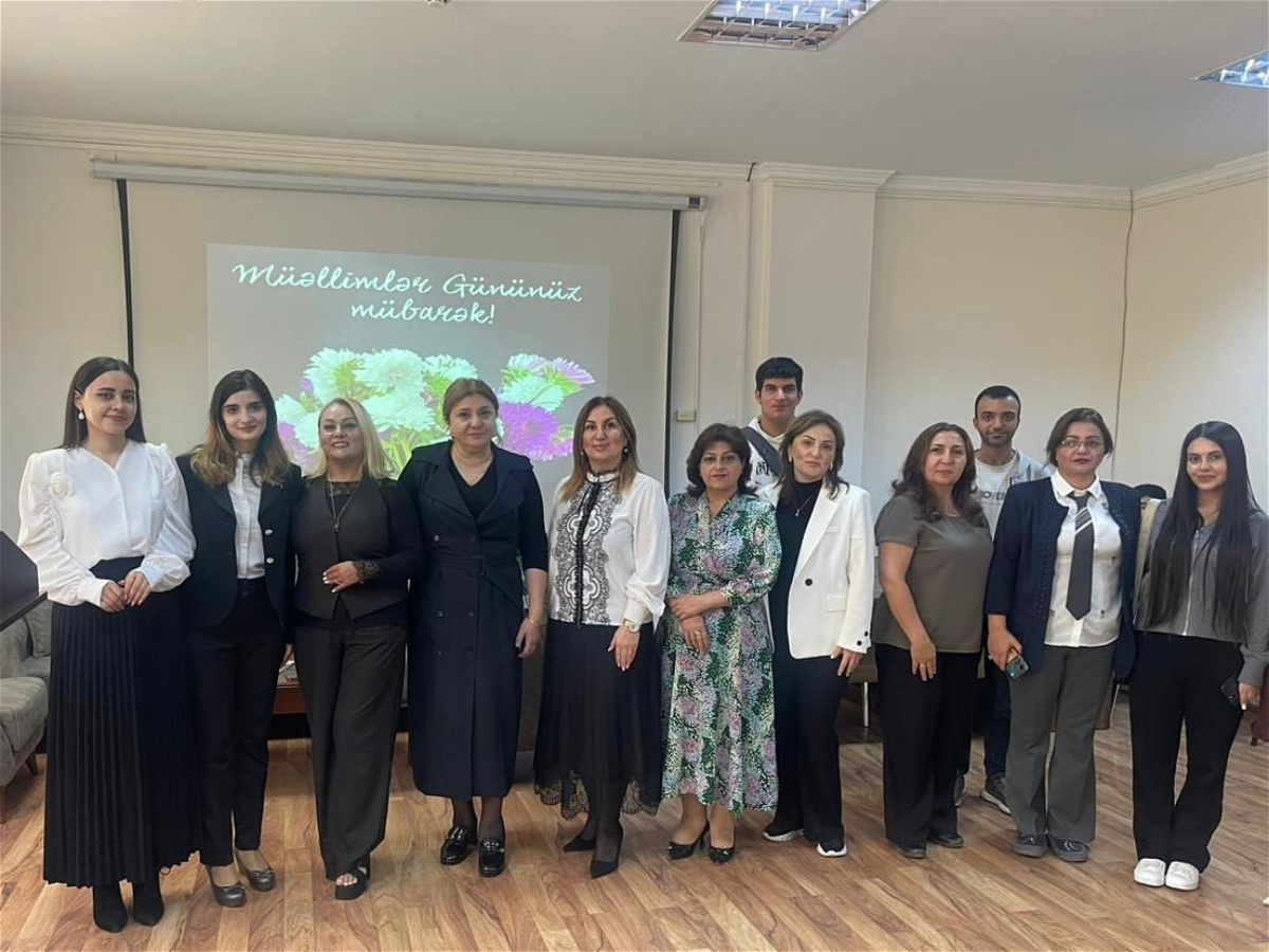 “Mən yer üzərində müəllimdən yüksək ad tanımıram” adlı tədbir keçirilib