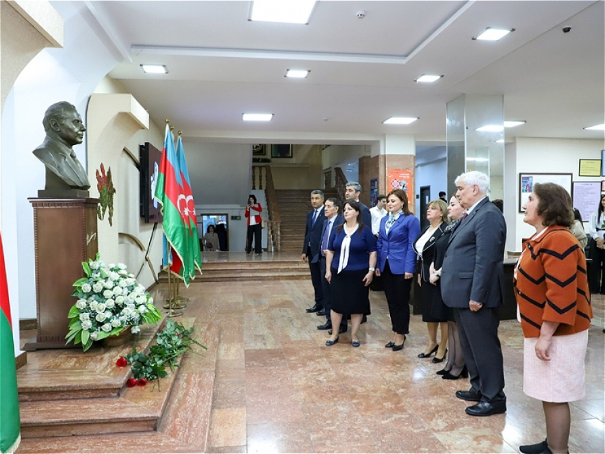ADU-da “Heydər Əliyev və Türk dövlətləri ilə əlaqələrin istiqamətləri” mövzusunda tələbə-şagird konfransı keçirilib