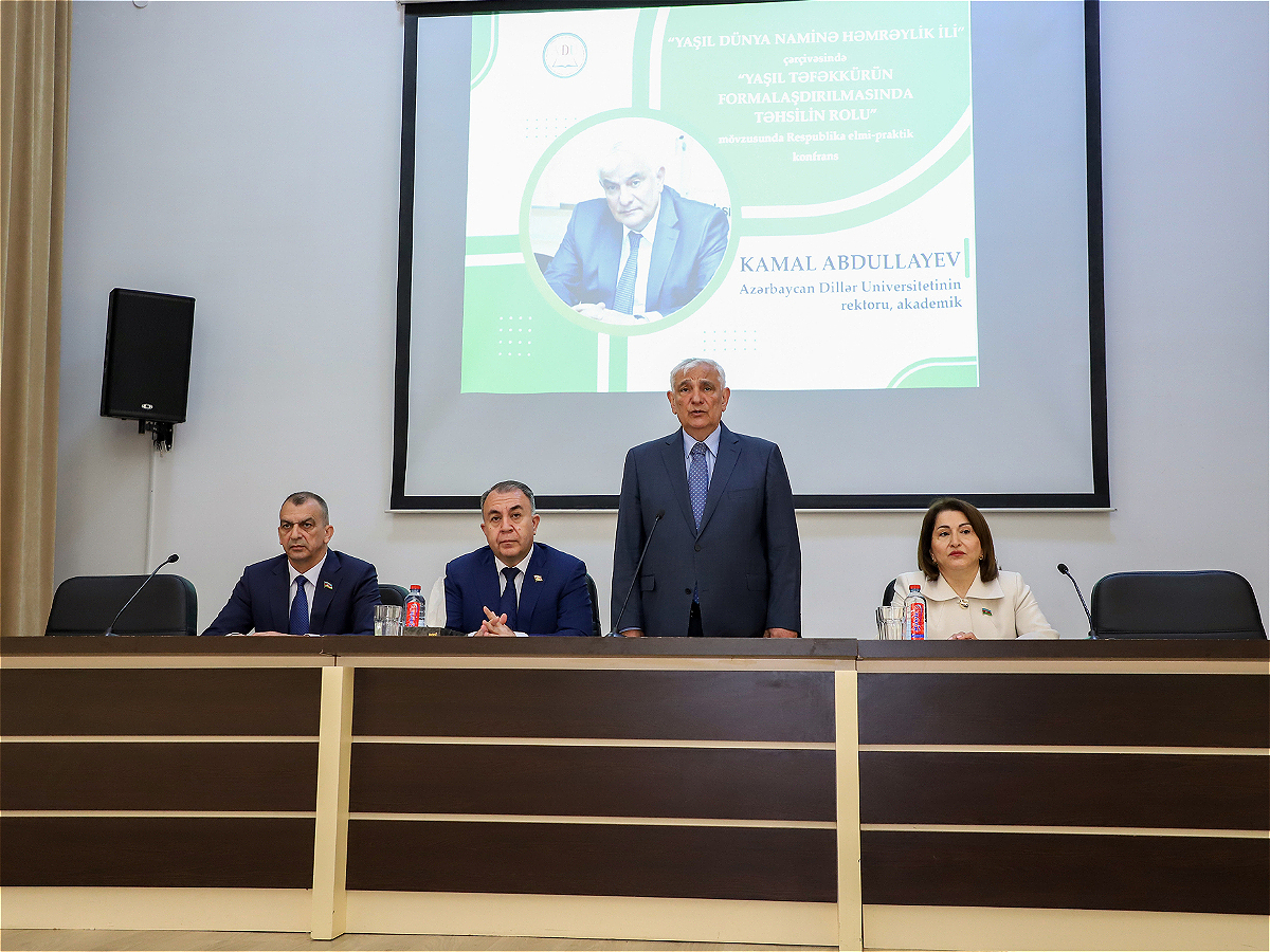 A Republican scientific-practical conference titled "The Role of Education in the formation of Green Thinking" took place at AUL.