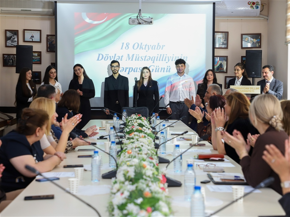 ADU-da “Azərbaycan Respublikasının uğurları: Müstəqillikdən tam suverenliyə doğru” adlı tədbir keçirilib