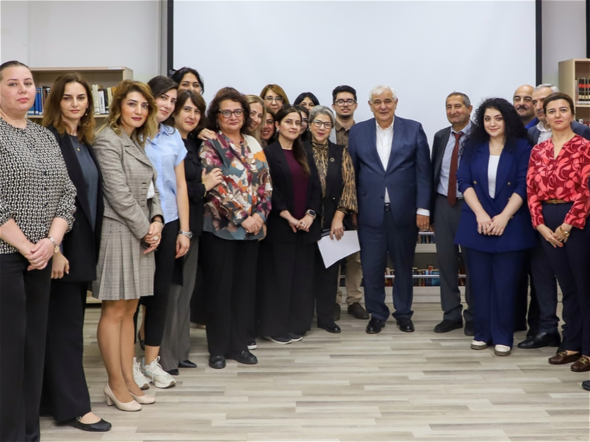 The Rector of AUL Met with the Staff of the Department
