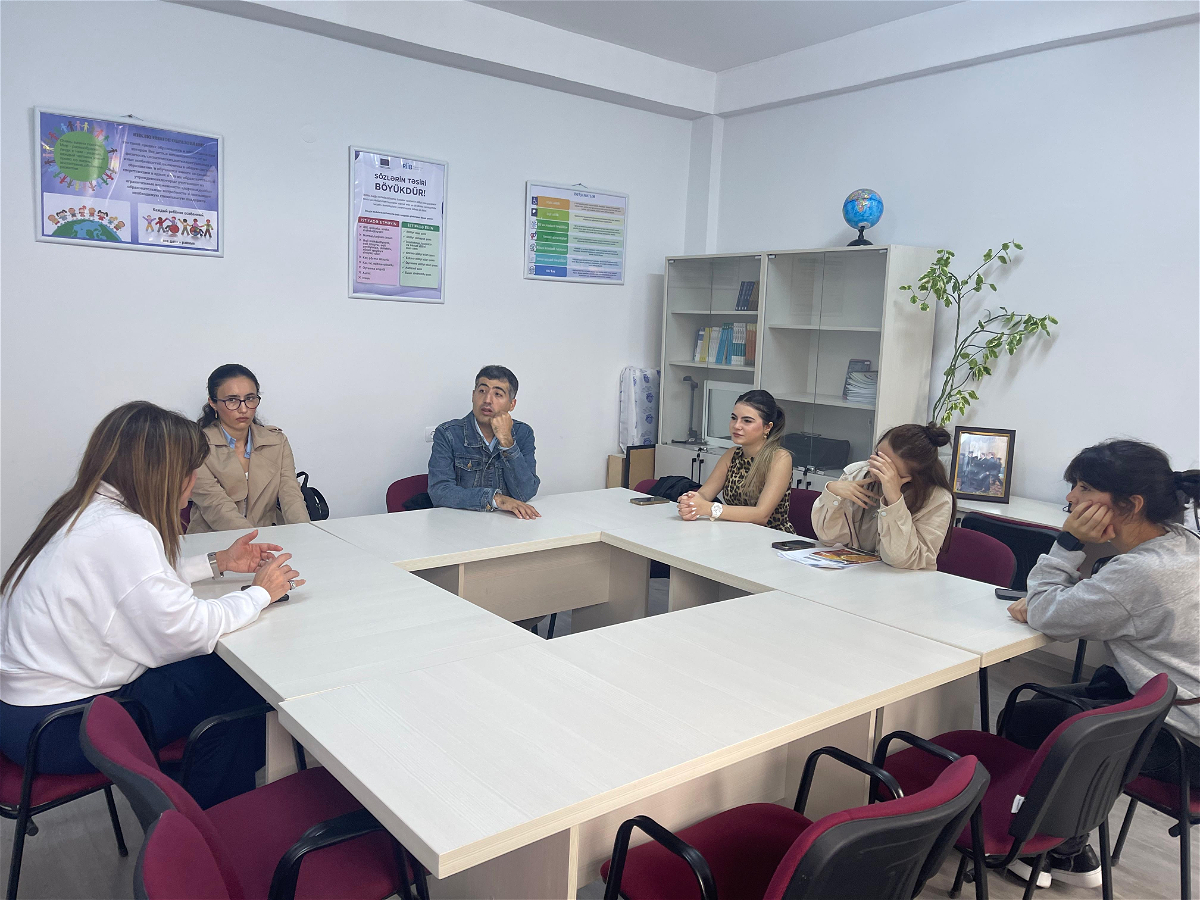 İnklüziv Təhsil Mərkəzində inklüziv tələbələrlə görüş keçirilib