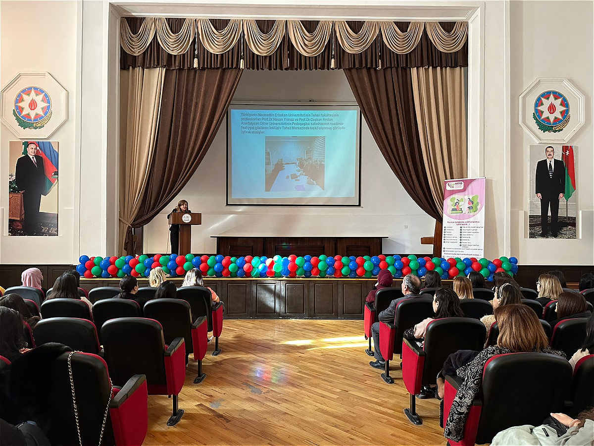 Azərbaycan Dillər Universitetinin Pedaqogika kafedrasının nəzdində fəaliyyət göstərən İnklüziv Təhsil Mərkəzində sahə üzrə inkişafın təmin edilməsi məqsədilə 16 fevral 2023-cü il tarixində saat 14:00-da "açıq qapı" keçirilmişdir.