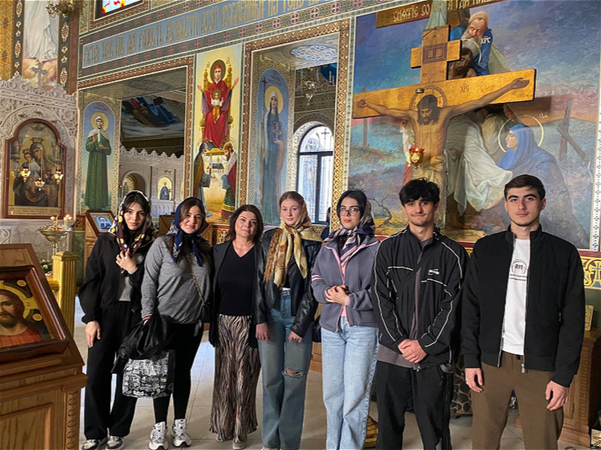 Студенты специальности «Кавказоведение» посетили Бакинскую православную церковь