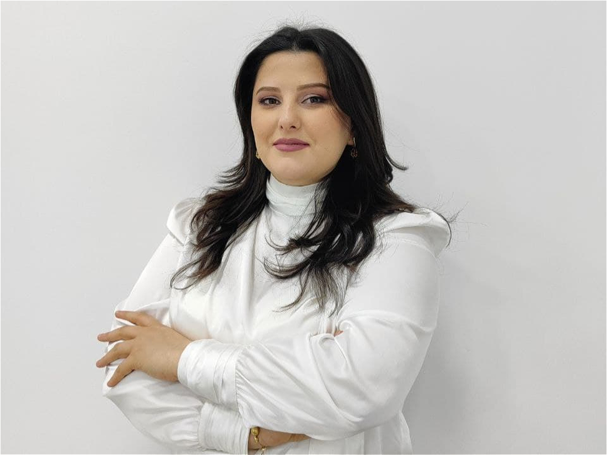 Türkan Ömərova teaches the Azerbaijani language in Uzbekistan