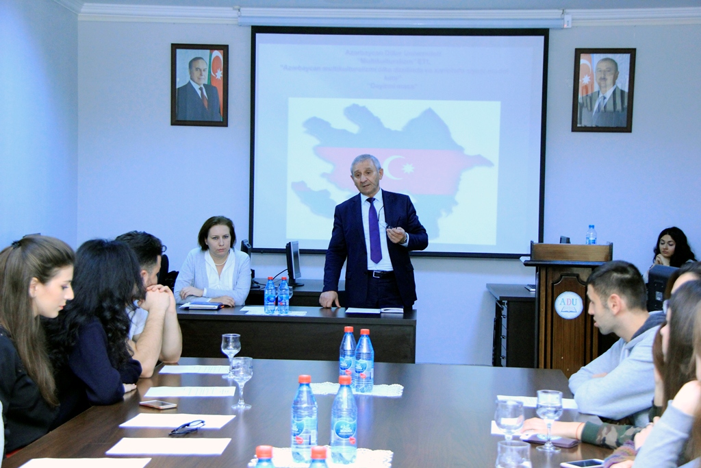 A Roundtable on "Azerbaijani A Roundtable on "Azerbaijani Multiculturalism as a Political Model Inside and Outside the Country" was Held at AUL