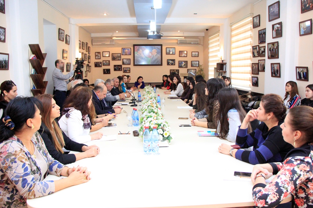 A roundtable on "National-moral existence - Kitabi-Dede Gorgud" was held at AUL