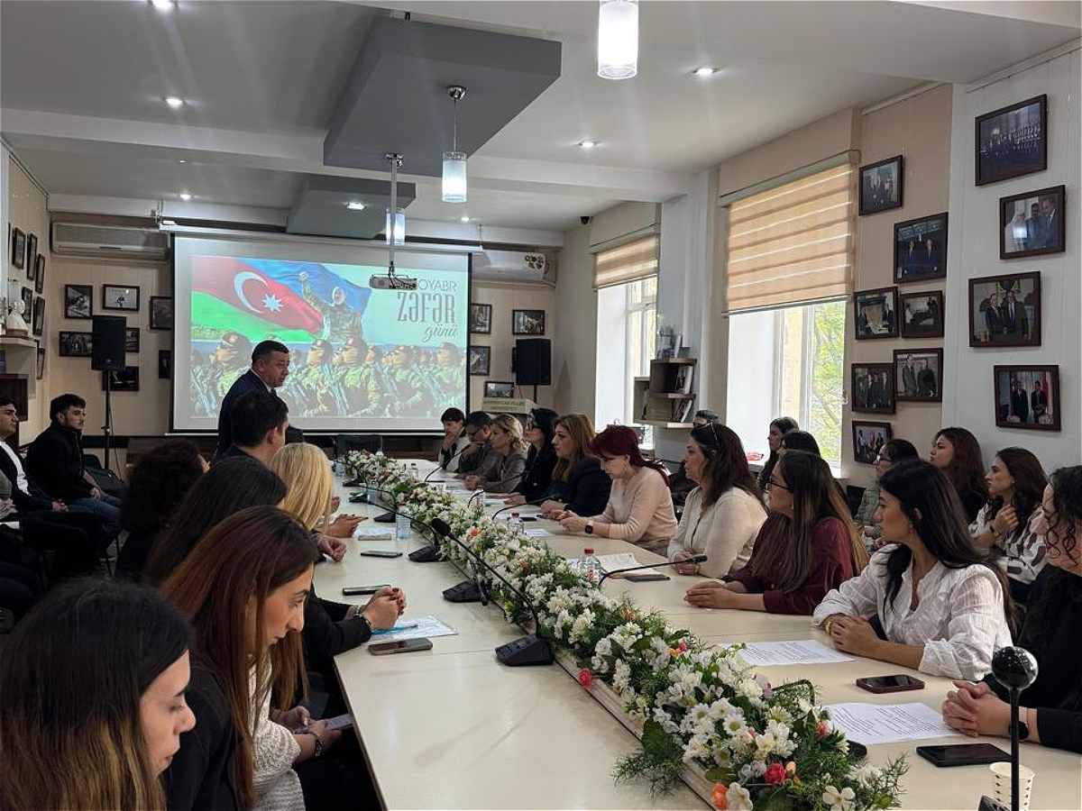 A scientific-practical seminar titled “The Victory Chronicle of Modern Azerbaijan” held at AUL