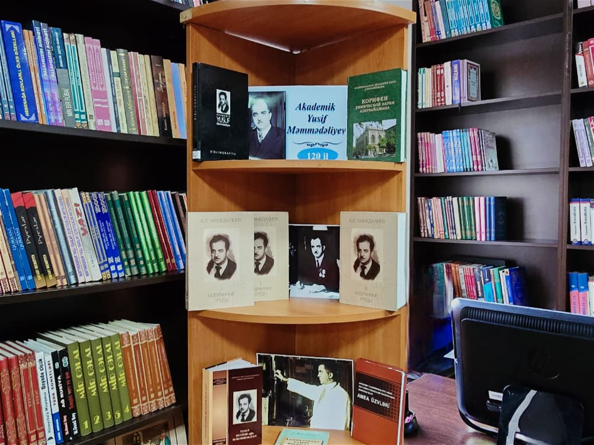 Akademik Yusif Məmmədəliyevin 120 illik yubileyinə həsr olunmuş kitab sərgisi keçirilib 
