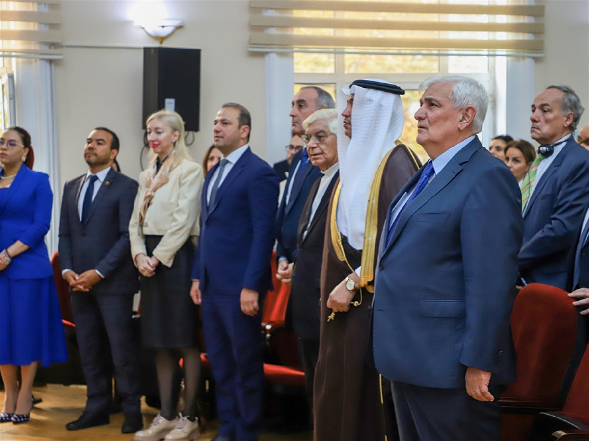 Opening Ceremony of the International Scientific Conference “Artificial Intelligence and the Humanities: Current Situation and Prospects” Held at AUL