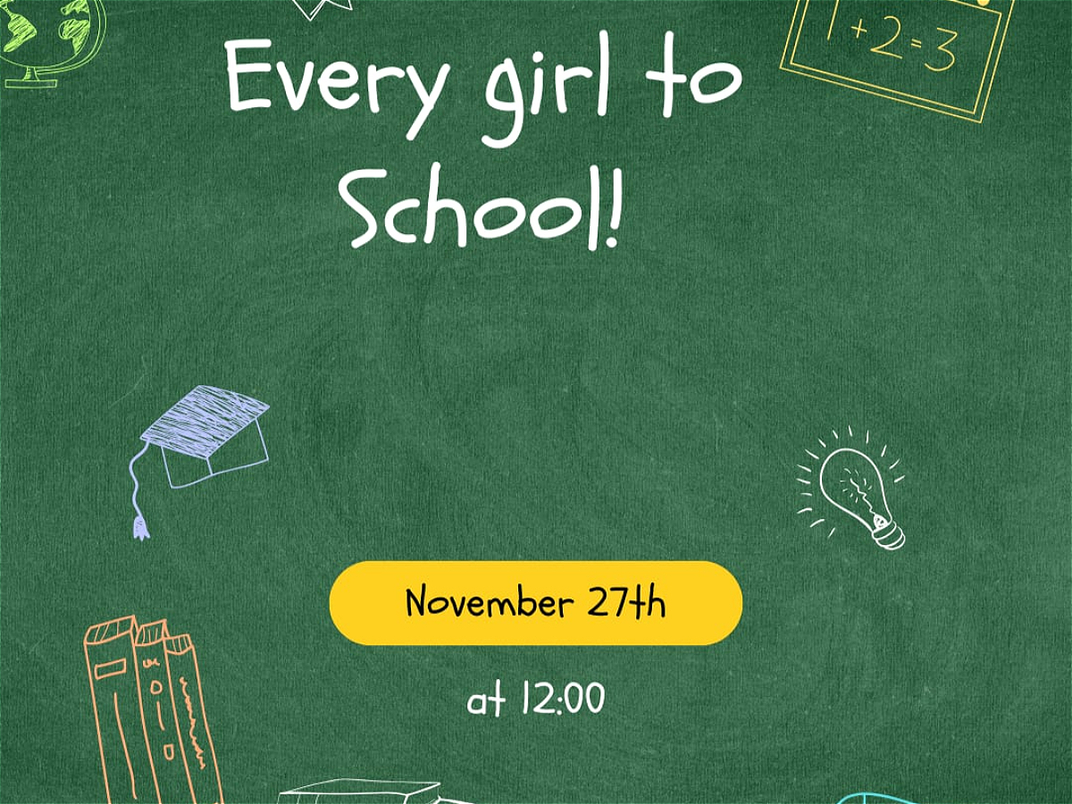 A roundtable on “Every Girl to School – Hər Qız Məktəbə” to be held