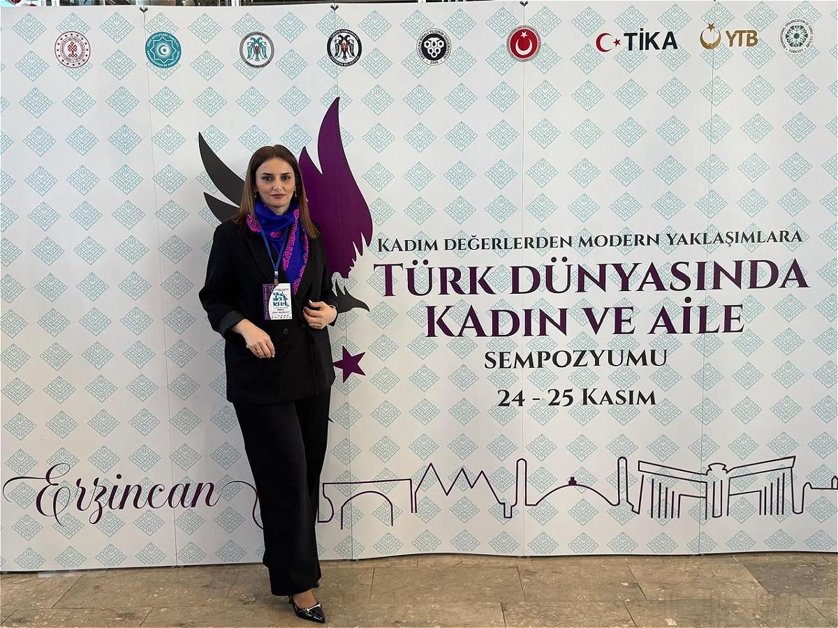Associate Professor Günay Məmmədova Participates in International Symposium in Türkiye