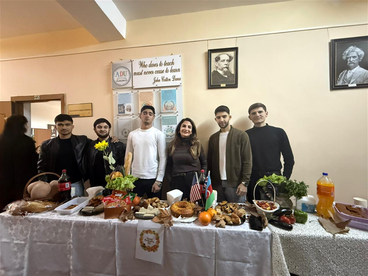 ADU-da Şükran gününə həsr olunmuş tədbir keçirilib