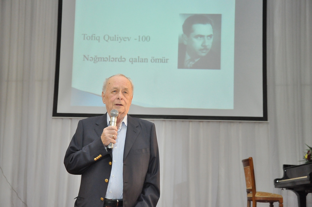 Famous composer Tofig Guliyev was commemorated in AUL