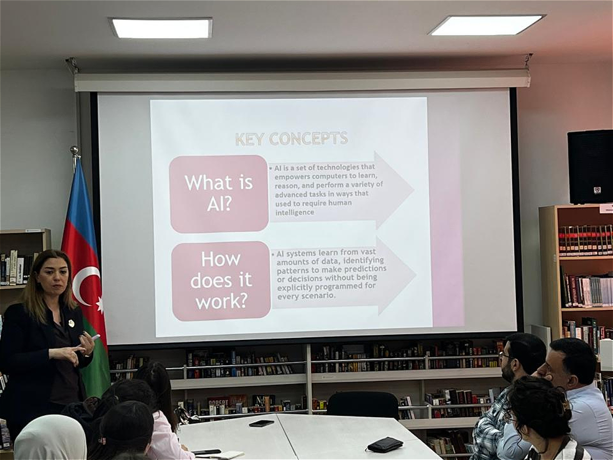 A seminar on artificial intelligence and assessment systems held at AUL