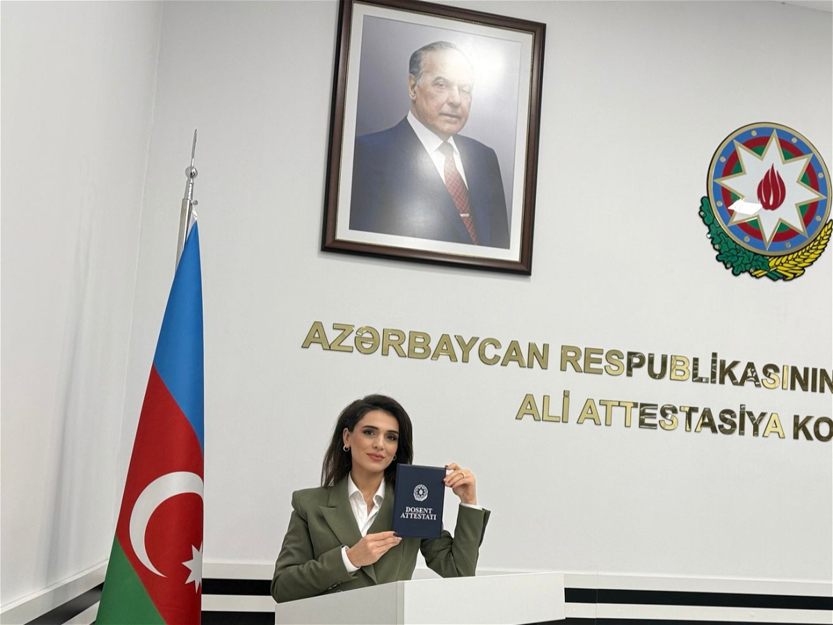 ADU əməkdaşına dosent elmi adı verilib