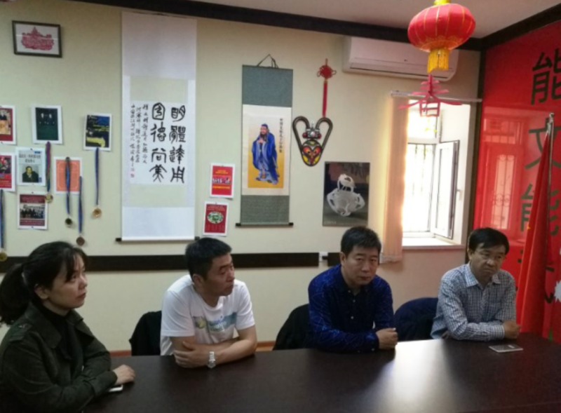 A delegation from China's Sian University visited the AUL