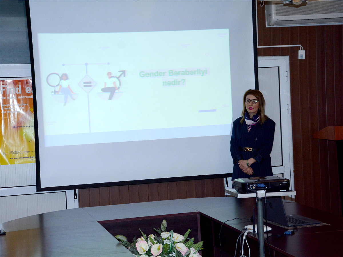 A training session on “Climate Change and Gender Equality” was held