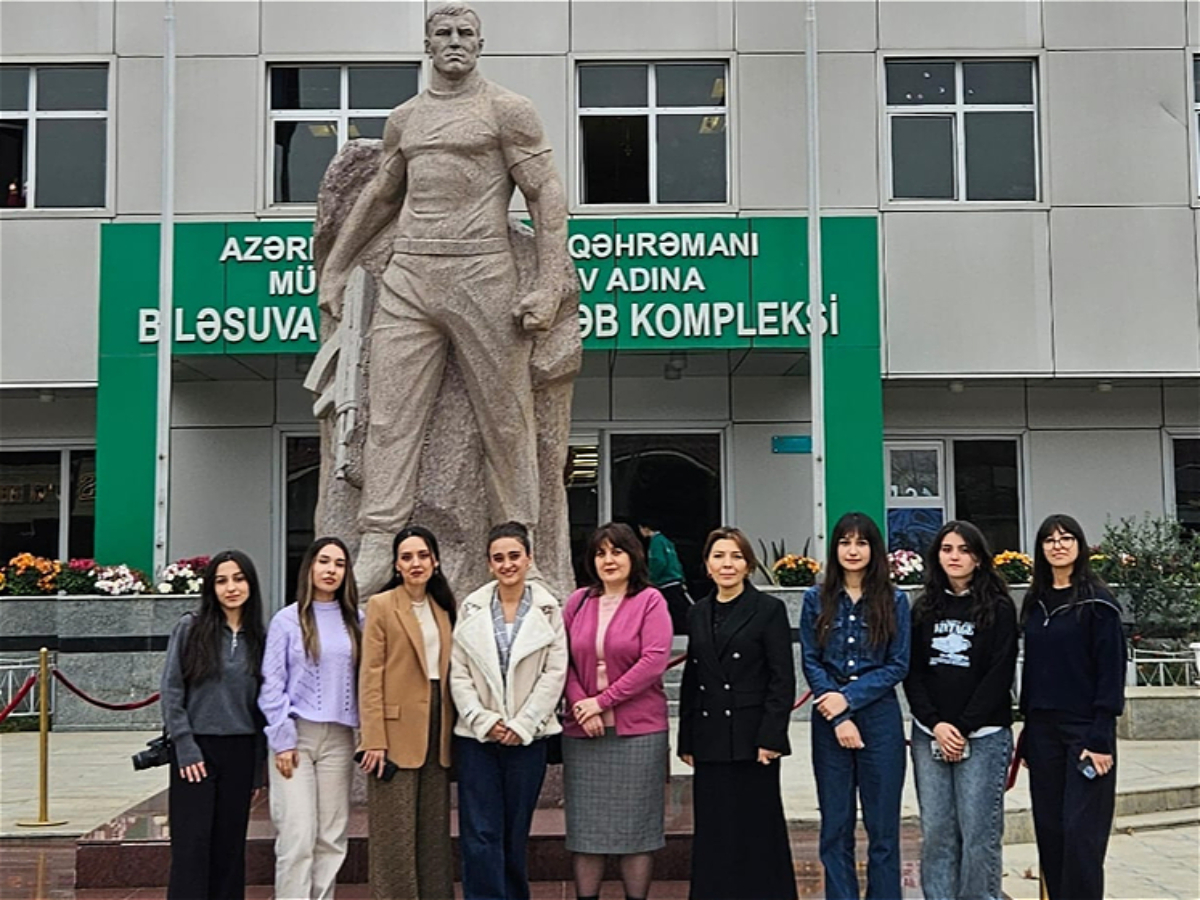 Студенты АУЯ прошли практику в детском сад–школе–лицее имени М. Ибрагимова Билясуварского района