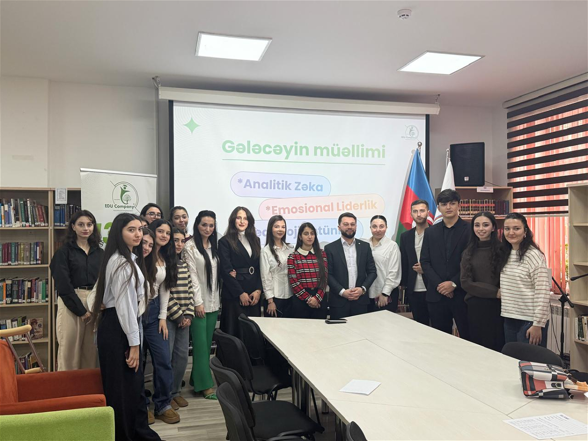 ADU-da “Gələcəyin müəllimi” adlı təlim keçirilib