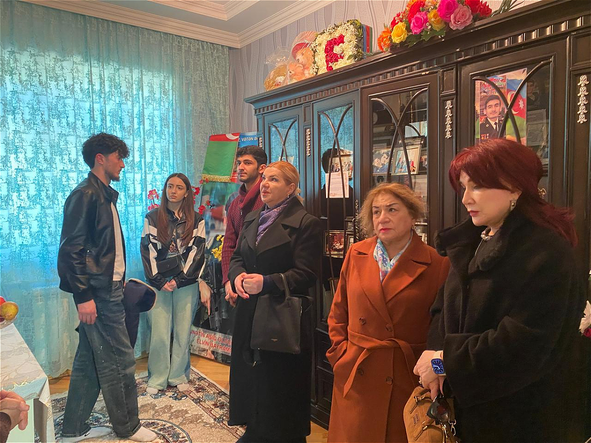AUL representatives visit the family of martyr Elvin Bayramov