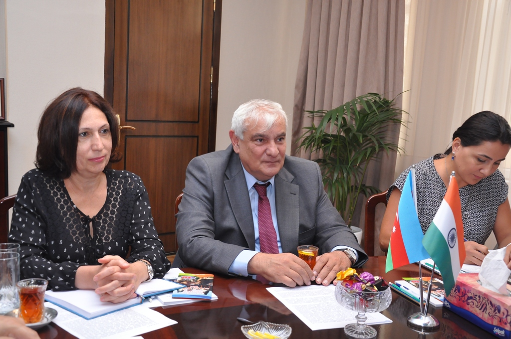 Kamal Abdulla met with India’s ambassador to Azerbaijan.