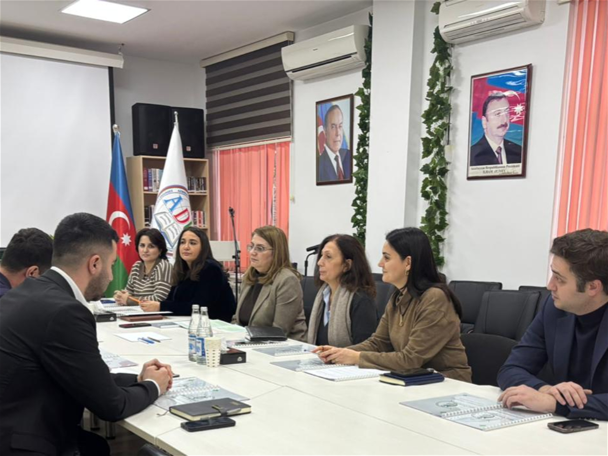 ADU-da EDU Company ilə institusional əməkdaşlıq perspektivləri müzakirə olunub