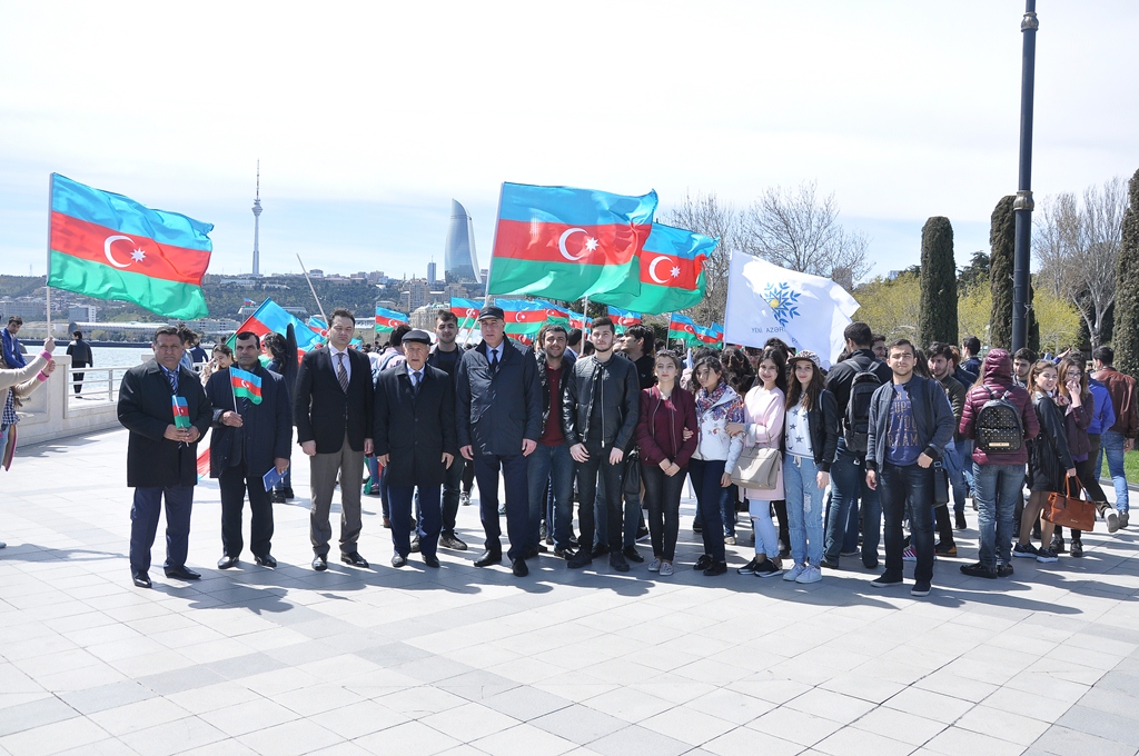 AUL teachers and students took part in the "Youth Victory march"