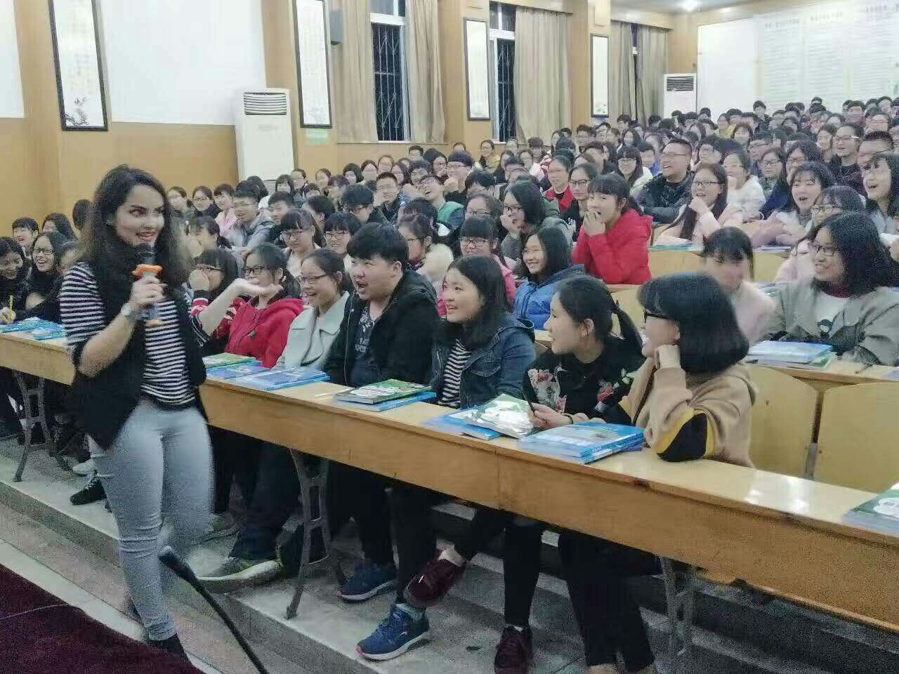 AUL student representing Azerbaijan in China